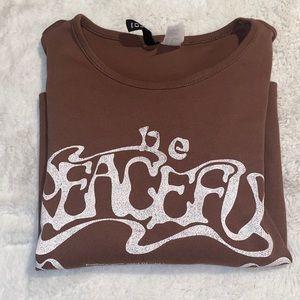 brown tshirt